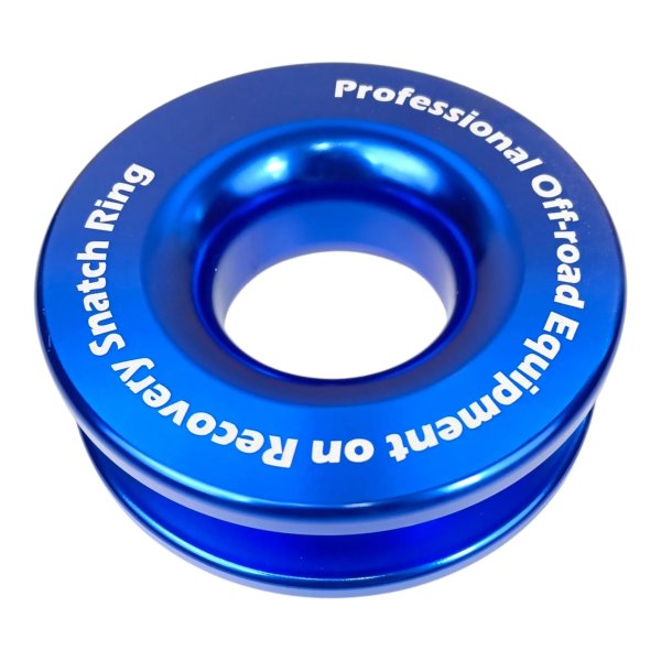 Polea de reenvío ligera para cable de plasma OFFROAD azul