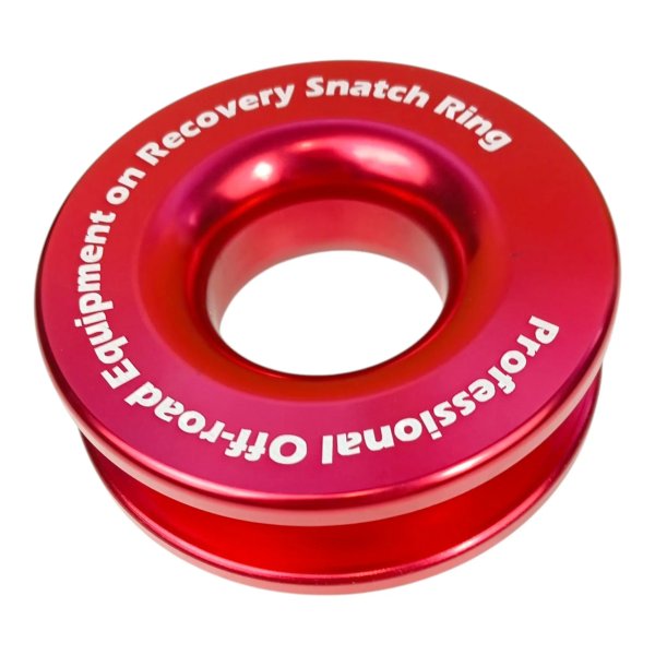 Polea de reenvío ligera para cable de plasma OFFROAD roja